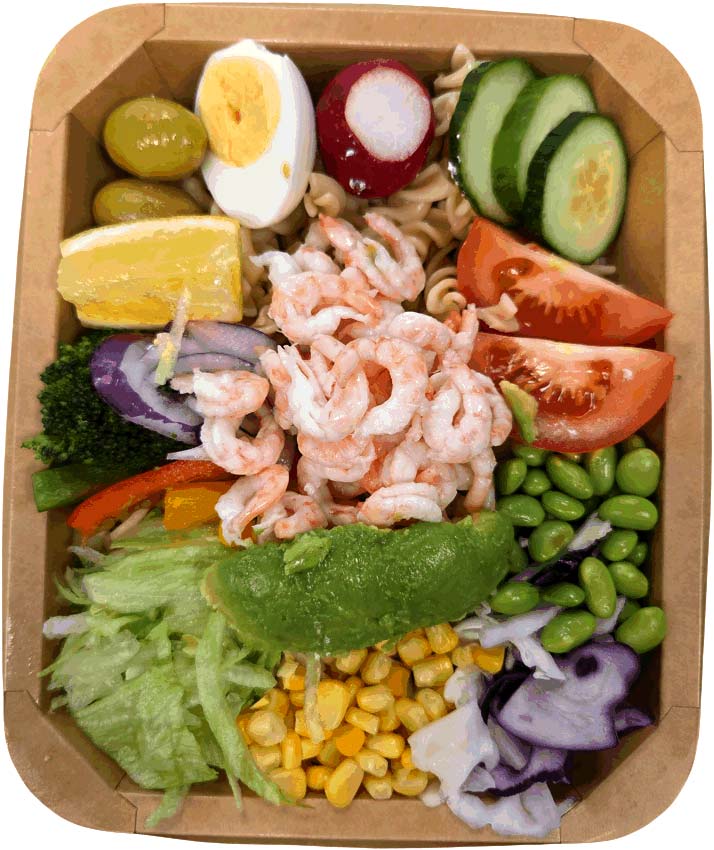 Räk sallad