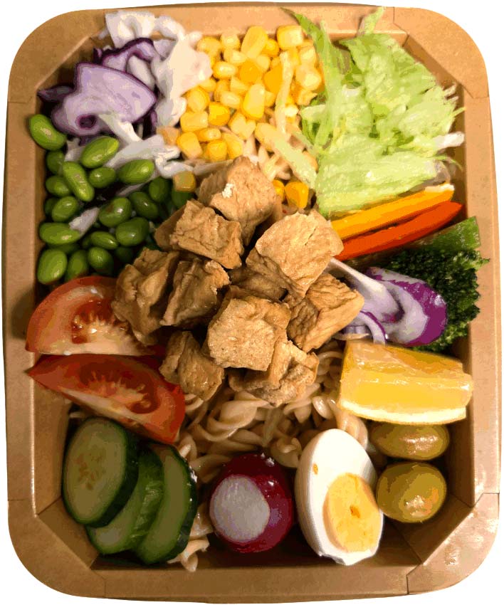 Tofu sallad
