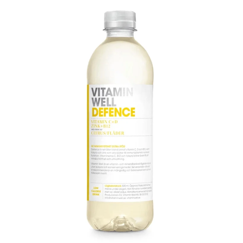 Vitamin Well Defence – Citrus & Fläder 50cl